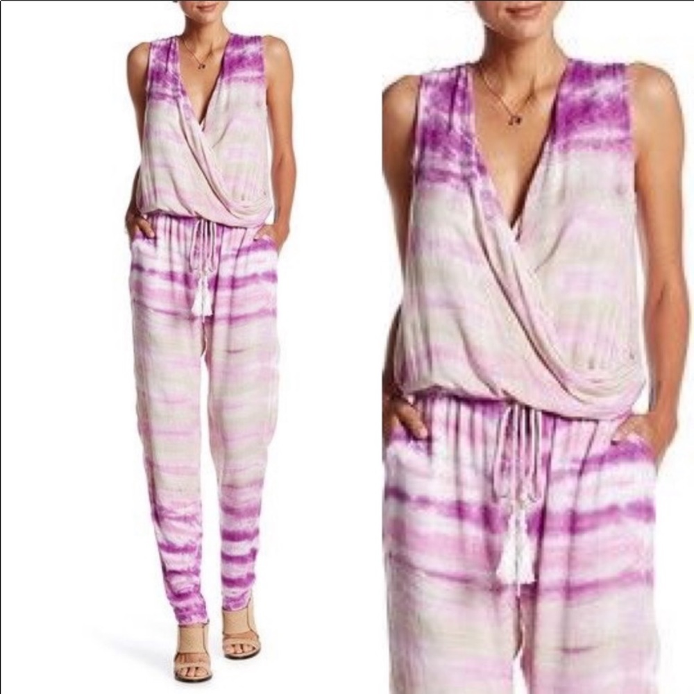 Young Fabulous & Broke Cait tie dye jumpsuit